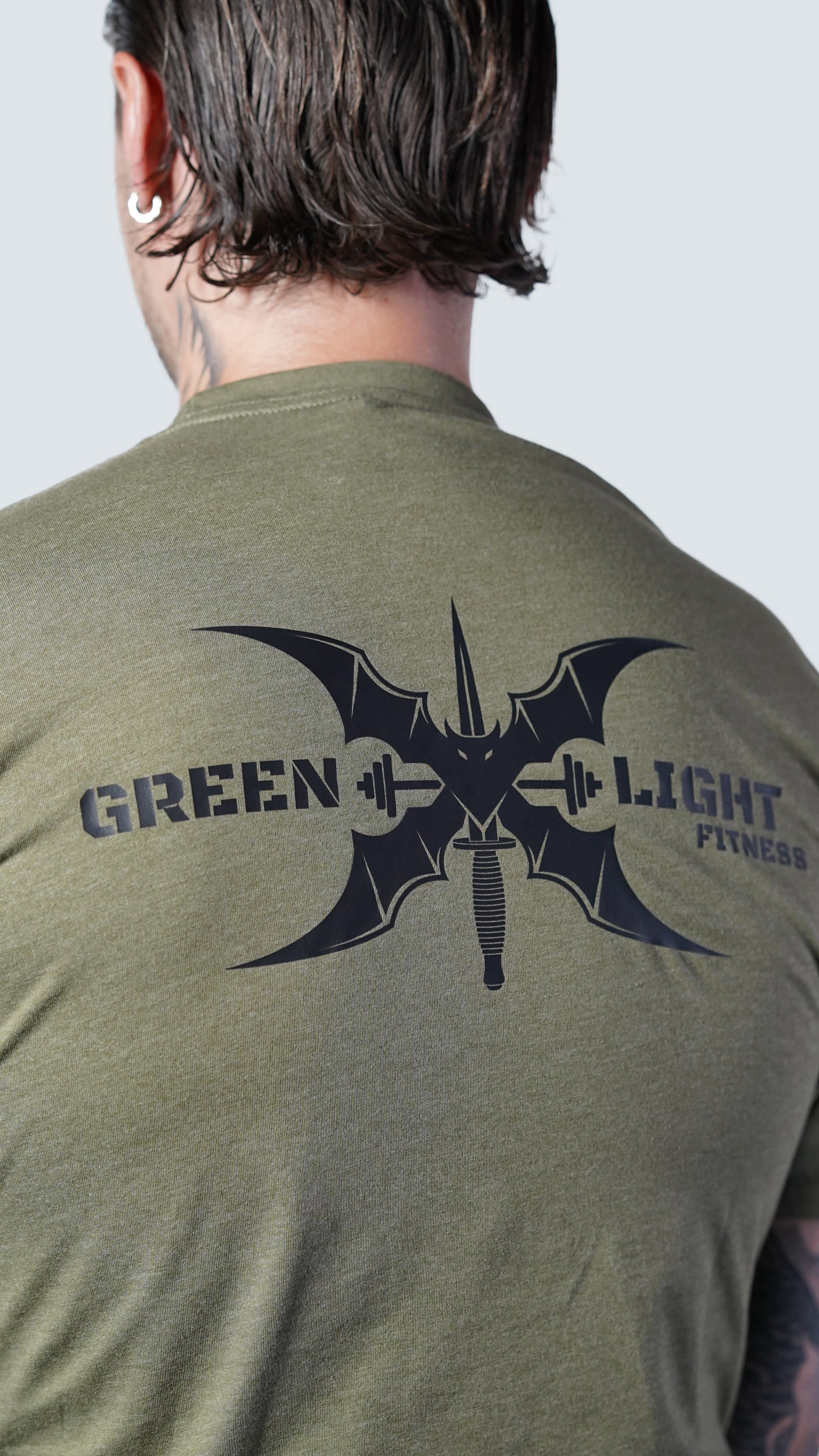 Das Greenlight Fitness T-Shirt -Leistungsstark & Lässig – oliv