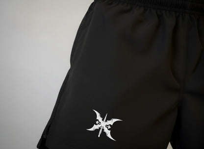 Kurze Sporthose - Greenlight Shorts -Logo white