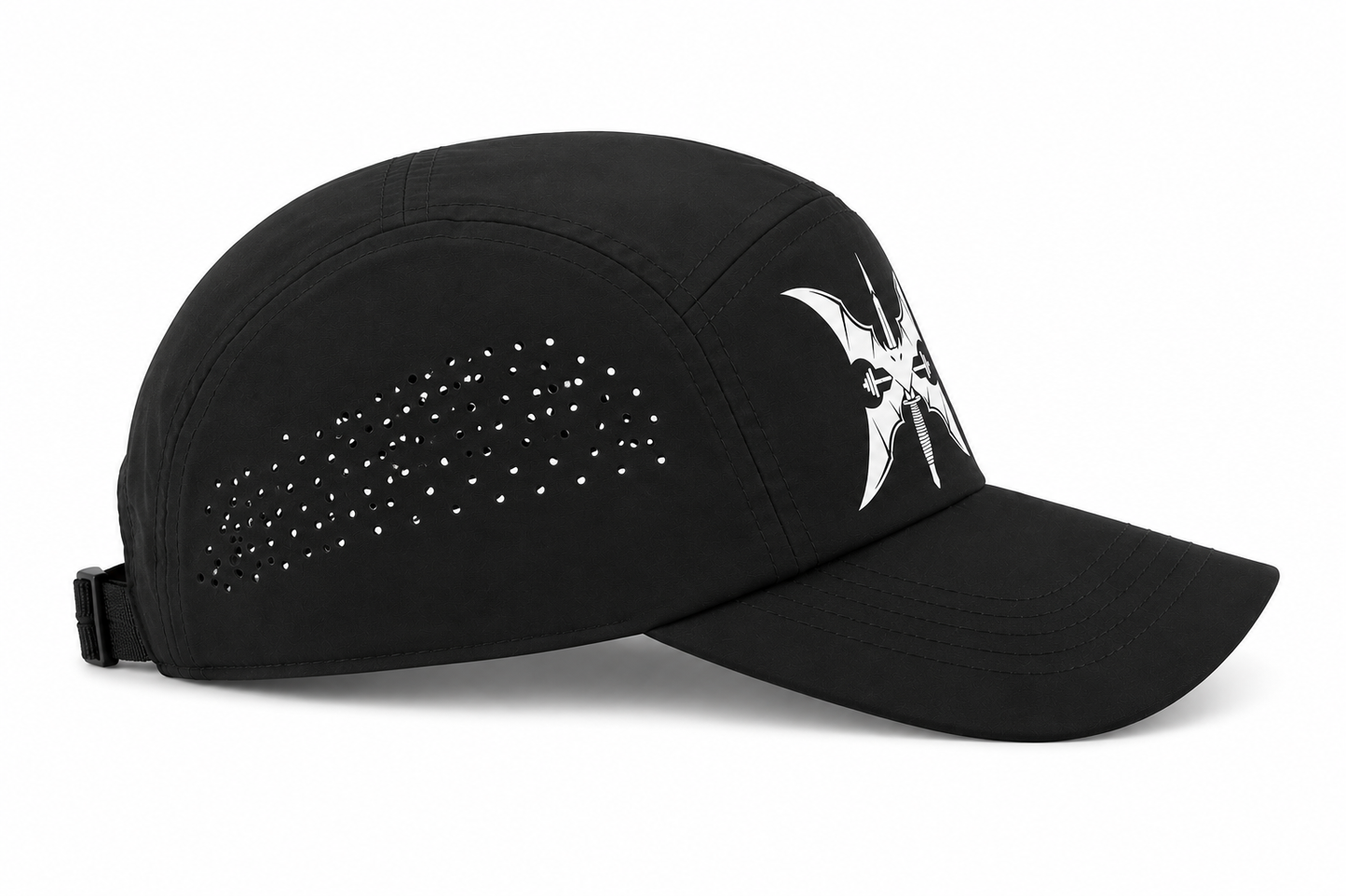 Greenlight Performance Running Cap -Logo weiß