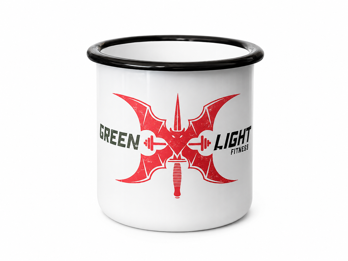 Die Greenlight Emaille-Tasse - Robust & Stylisch