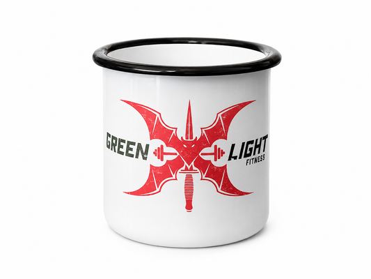 Die Greenlight Emaille-Tasse - Robust & Stylisch