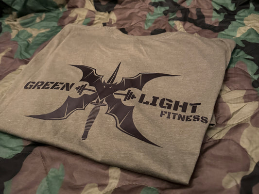 Das Greenlight Fitness T-Shirt -Leistungsstark & Lässig – oliv