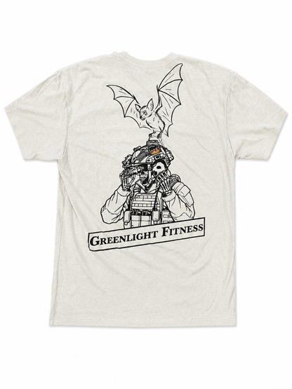 Greenlight Fledermaus T-Shirt - sand