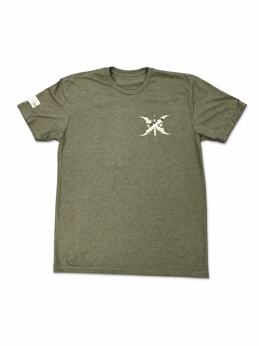 Das Greenlight Fitness T-Shirt -Leistungsstark & Lässig – oliv / multicam